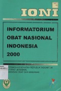 IONI : Informatorium obat nasional indonesia 2000