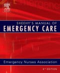 Sheehy's Manual of Emergency Care Volume 1