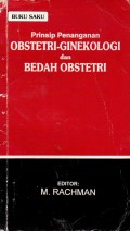 Buku Saku Prinsip Penanganan Obstetri-Ginekologi dan Bedah Obsterti