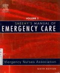 Sheehy's Manual of Emergency Care Volume 2
