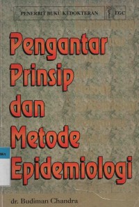 Pengantar Prinsip dan Metode Epidemiologi