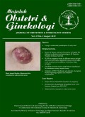 Majalah Obstetri & Ginekologi : Vol. 27 No. 2, August 2019