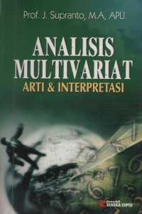 Analisis Multivariat arti & interpretasi