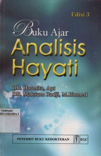 Buku Ajar Analisis Hayati