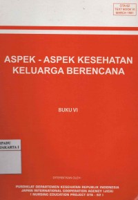 Aspek - aspek kesehatan keluarga berencana