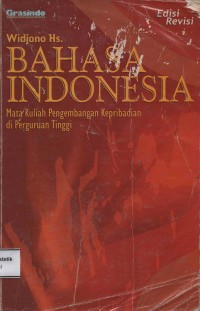 Bahasa Indonesia: Mata kuliah pengembangan kepribadian di perguruan tinggi