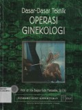 Dasar-Dasar Teknik Operasi Ginekologi