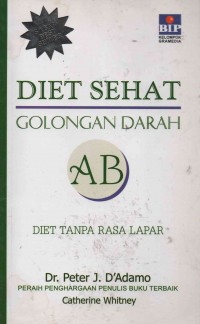 Diet Sehat Golongan Darah AB Diet Tanpa Rasa Lapar