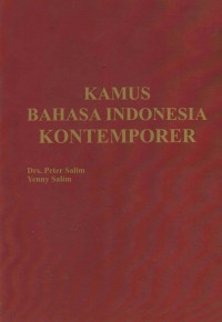 Kamus Bahasa Indonesia Kontemporer