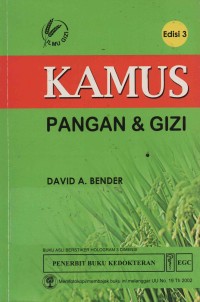 Kamus pangan & gizi (edisi 3)