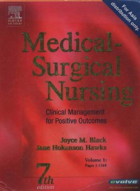 Medical Surgical Nursing: Clinical Management for Positive Outcomes volume 1 (edition 7 th)