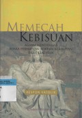 Memecah Kebisuan : Agama mendengar suara perempuan korban kekerasan demi keadilan (Respon Katolik)