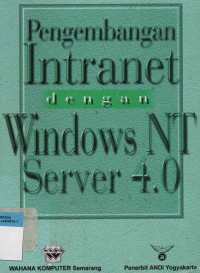 Pengembangan Intranet dengan Windows NT Server 4.0