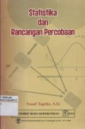 Statistika dan rancangan percobaan