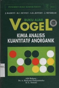 Buku ajar Vogel Kimia Analisis kuantitatif anorganik