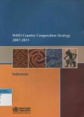 WHO Country Cooperation Strategy 2007-2011