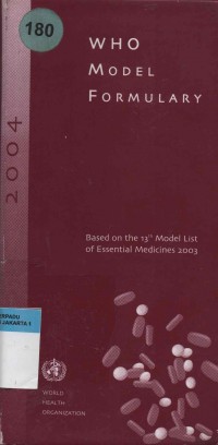 WHO Model Formulary