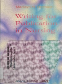 Writing for Publication in Nursing