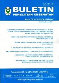 Buletin Penelitian Kesehatan