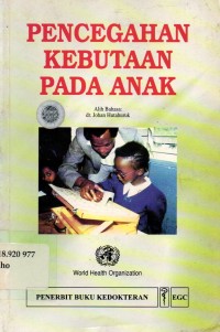 Pencegahan Kebutaan pada Anak