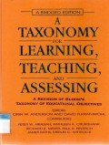 A Taxonomy for Learning Teaching and Assessing : A Revision of Bloom's Taxonomy of Educational Objectives