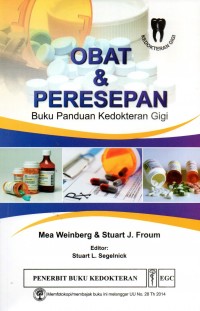 Obat & Peresepan
Buku Panduan Kedokteran Gigi