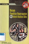 Metode Penelitian Keperawatan dan Teknik Analisa data