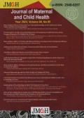 JMCH Journal of Maternal and Child Health (Year 2023, Volume 08, No. 05)